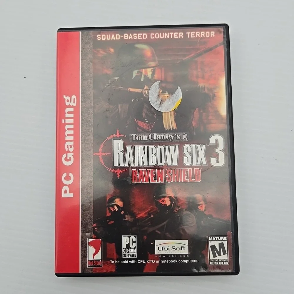 Tom Clancy's Rainbow Six 3 Reven Shield PC Video Game‎ 2003 2 Discs
